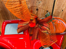 Load image into Gallery viewer, Vintage truck | truck with pumpkin | fall truck | fall | pumpkin | rustic | vintage
