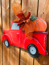 Load image into Gallery viewer, Vintage truck | truck with pumpkin | fall truck | fall | pumpkin | rustic | vintage