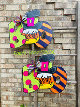 Load image into Gallery viewer, Door Hanger| Fall Door Hanger| Halloween Door Hanger| BOO door hanger| Halloween decor| Fall decor