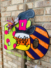 Load image into Gallery viewer, Door Hanger| Fall Door Hanger| Halloween Door Hanger| BOO door hanger| Halloween decor| Fall decor