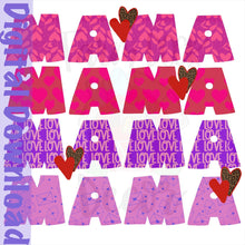 Load image into Gallery viewer, Sublimation-valentines sublimation design, digital download for sublimation, svg file for sublimation, mama digital download, valentines png