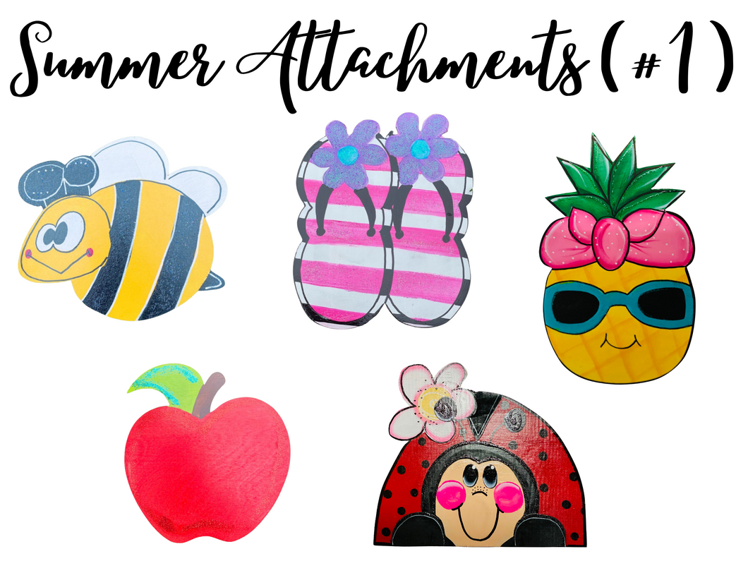 Attachments for door hanger, attachments, porch sign attachments, Mother’s Day
