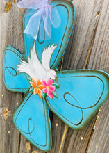 Load image into Gallery viewer, Cross door hanger, dove door hanger, Easter door hanger, Holiday door hanger, Christian door hanger

