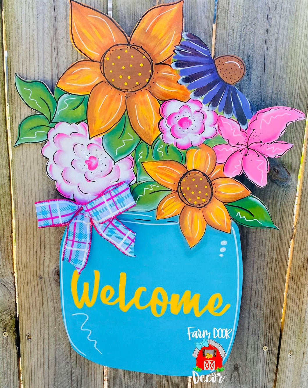 Mason jar flowers