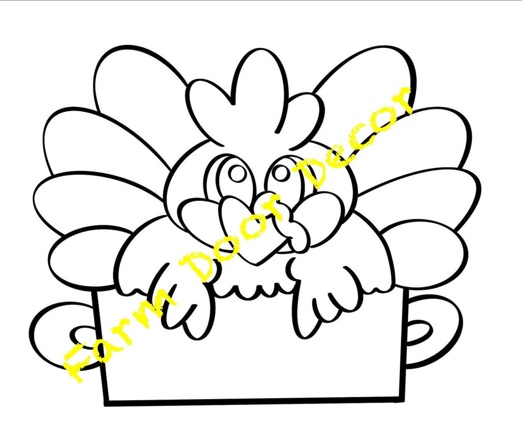 Template- Turkey in a pot