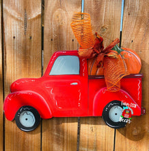 Load image into Gallery viewer, Vintage truck | truck with pumpkin | fall truck | fall | pumpkin | rustic | vintage
