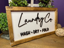 Load image into Gallery viewer, Farmhouse decor, farmhouse sign, family sign, beautiful chaos sign, Mother’s Day gift, laundry sign
