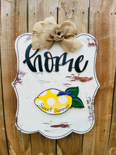 Load image into Gallery viewer, Attachment door hanger, fancy door hanger, door hanger, farmhouse decor, door hanger for mom, home door hanger, Mother’s Day
