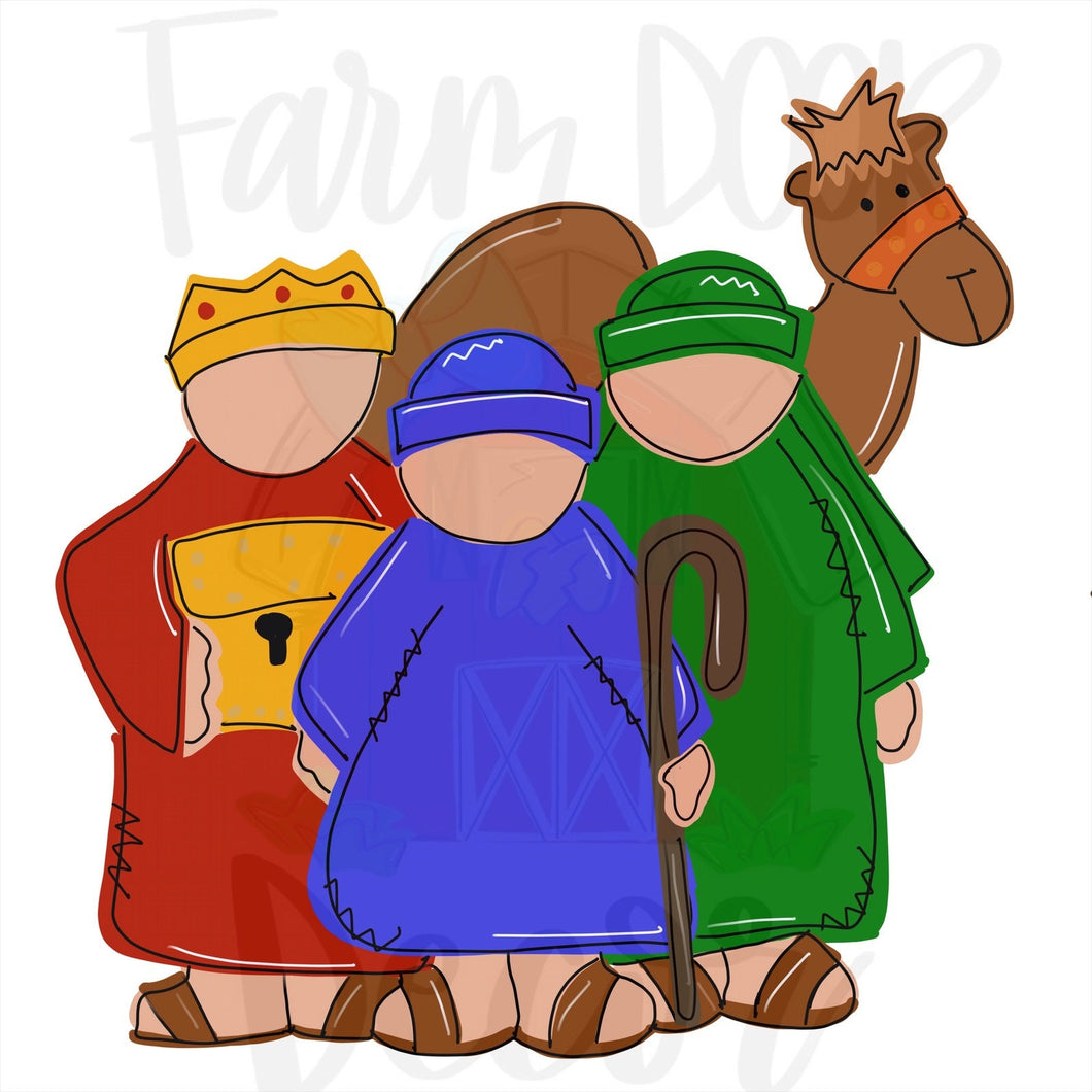 Template- Shephard, Christmas shepherd, Holiday template, digital download, digital template, door hanger template, three wisemen